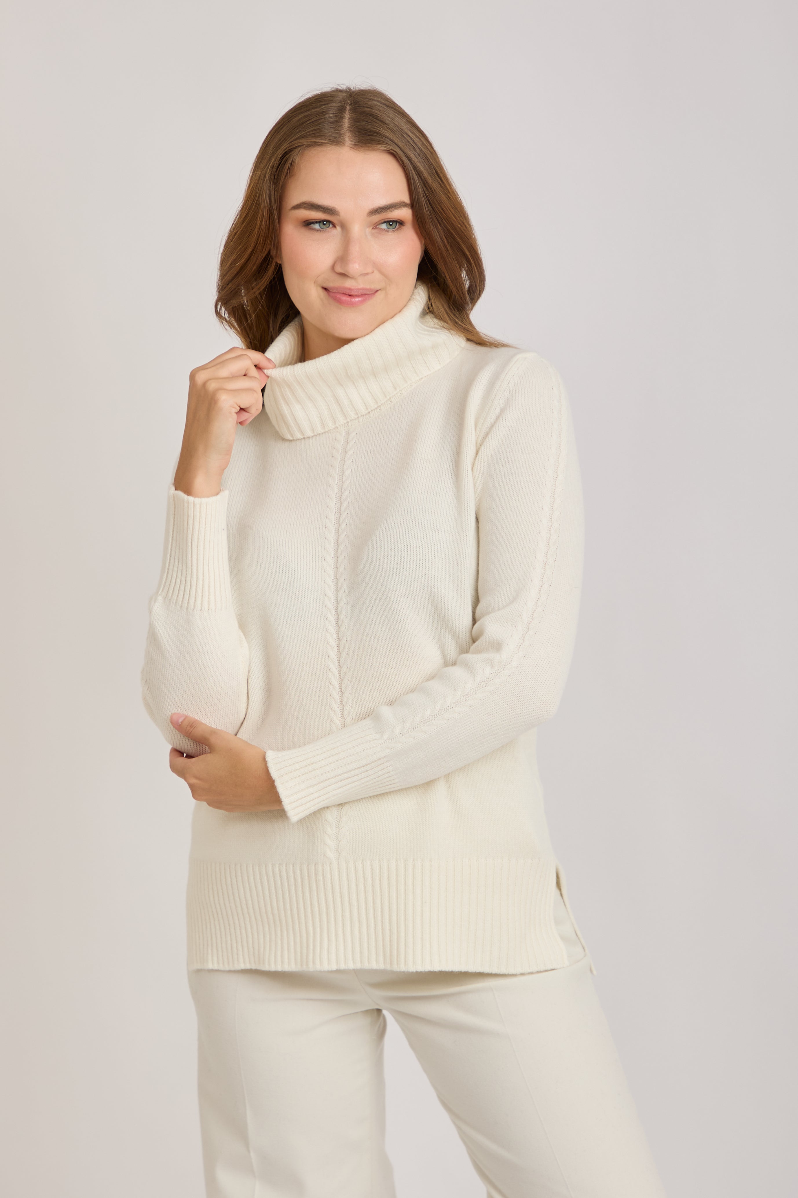 HIGH NECK JUMPER - PANNA