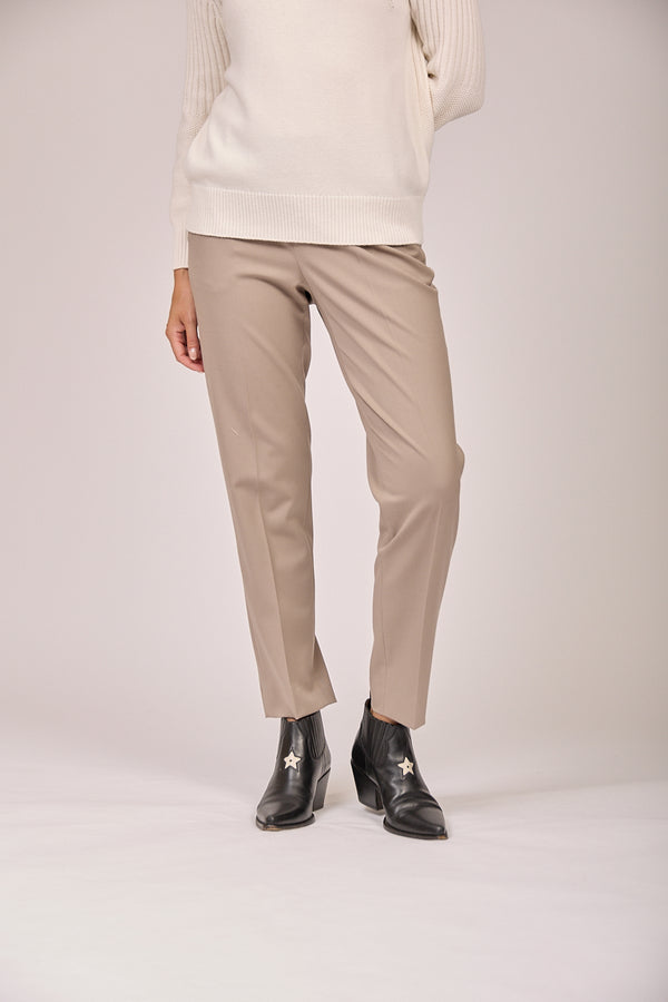 TROUSERS-TAUPE