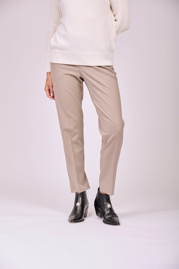 TROUSERS-TAUPE