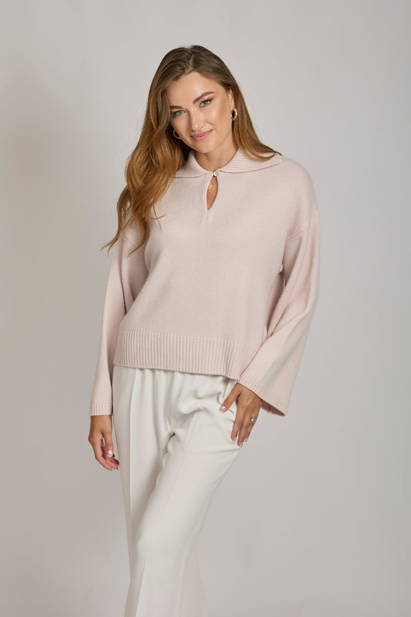 CASHMERE JUMPER- PINK