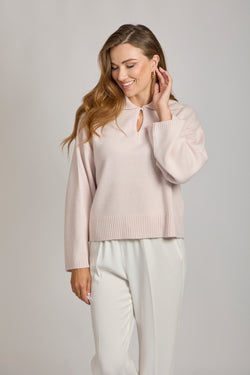 CASHMERE JUMPER- PINK