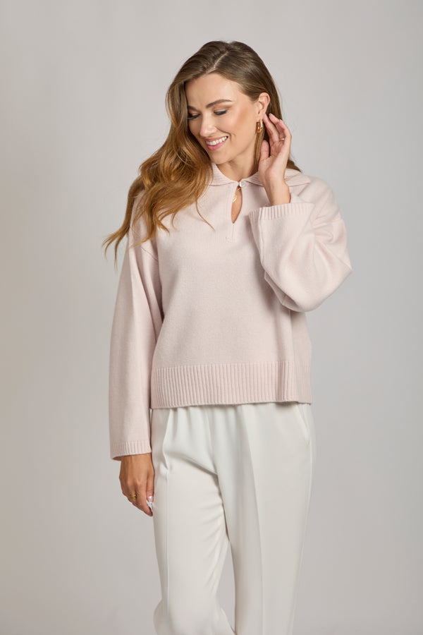 CASHMERE JUMPER- PINK