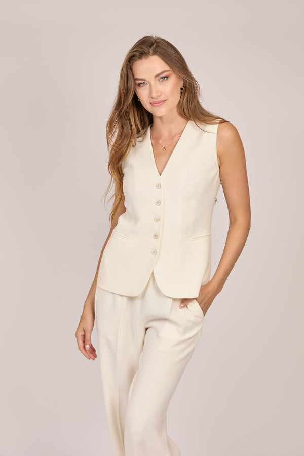 VEST-WHITE