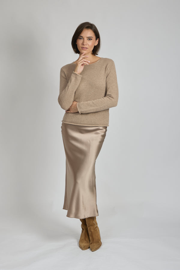 SILK SKIRT-TORTORRA