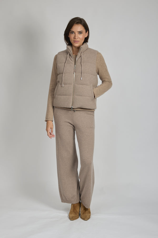 CASHMERE TROUSERS-NOCCIOLA