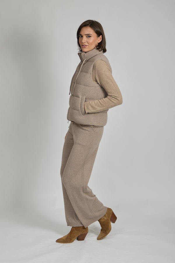 CASHMERE TROUSERS-NOCCIOLA