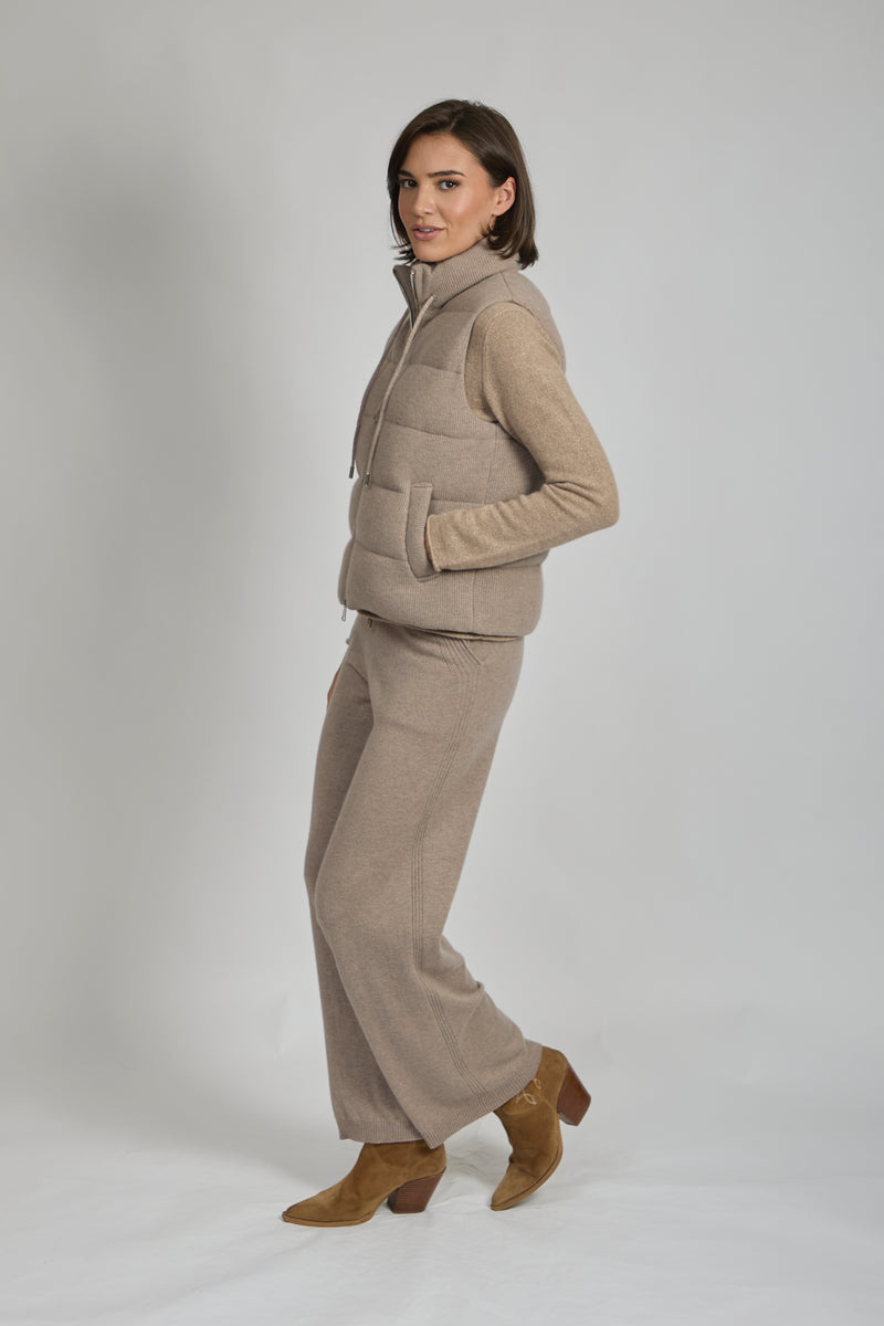 CASHMERE TROUSERS-NOCCIOLA