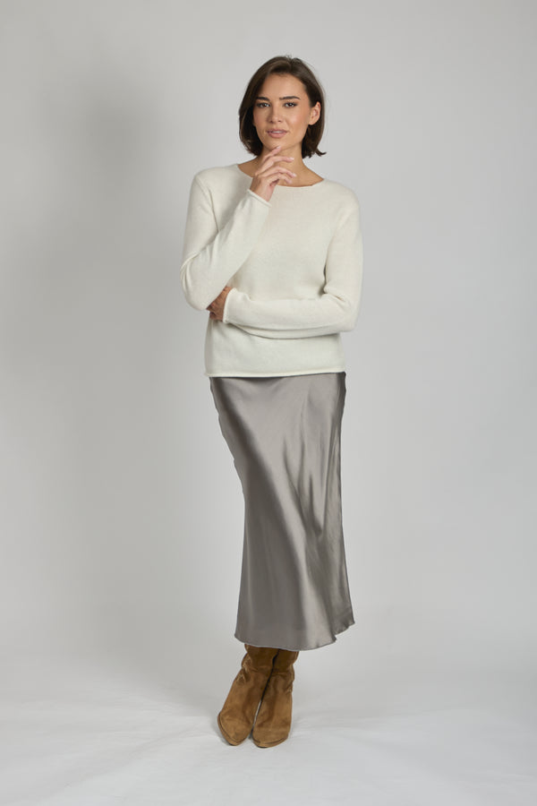 SILK SKIRT-FANGO