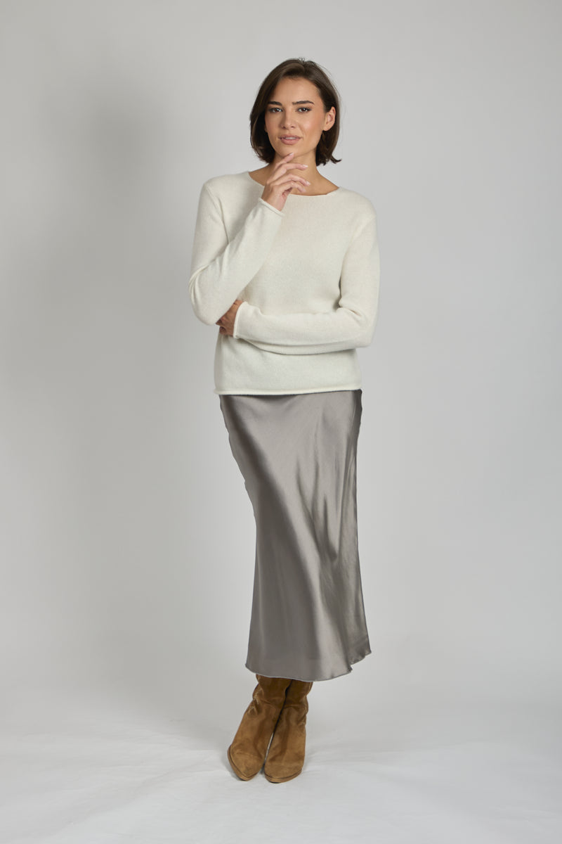 SILK SKIRT-FANGO