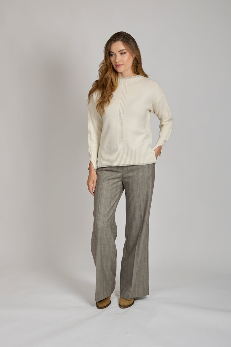 CREW NECK JUMPER-PANNA