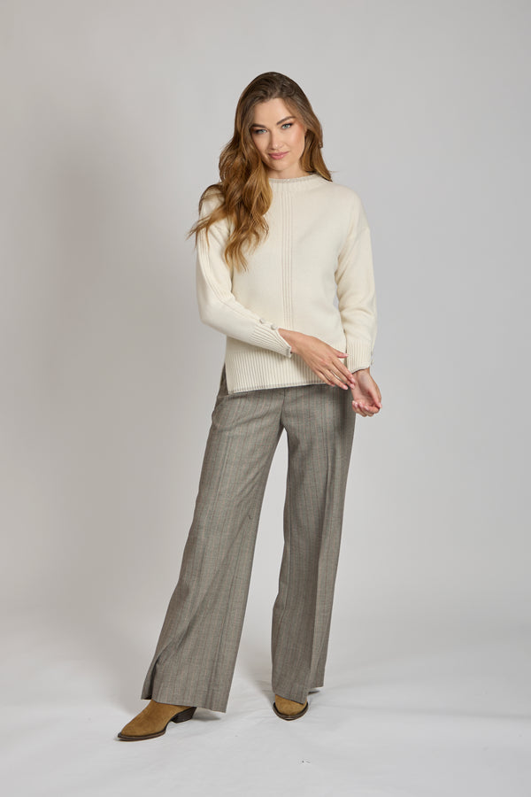 CREW NECK JUMPER-PANNA