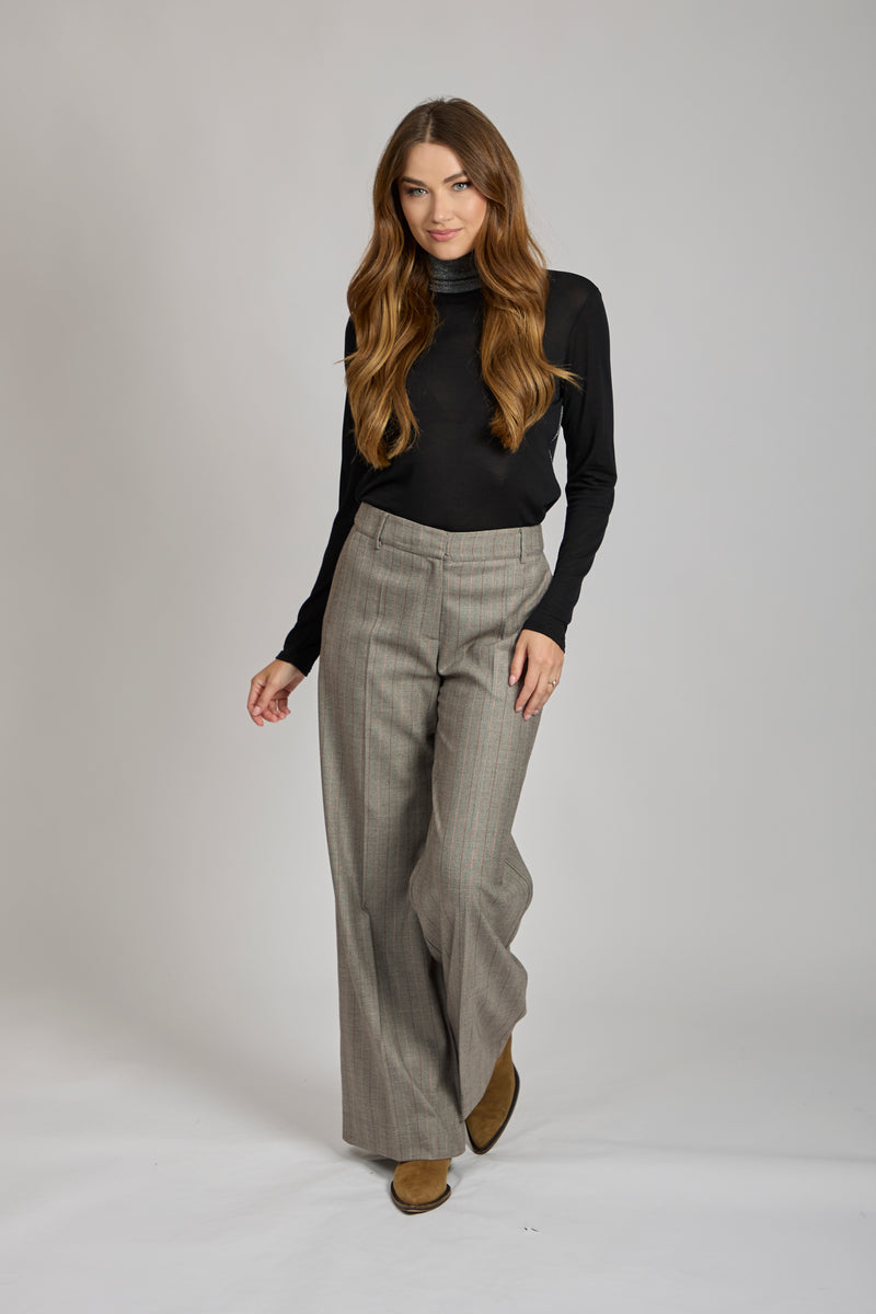 TURTLE NECK TOP-NERO