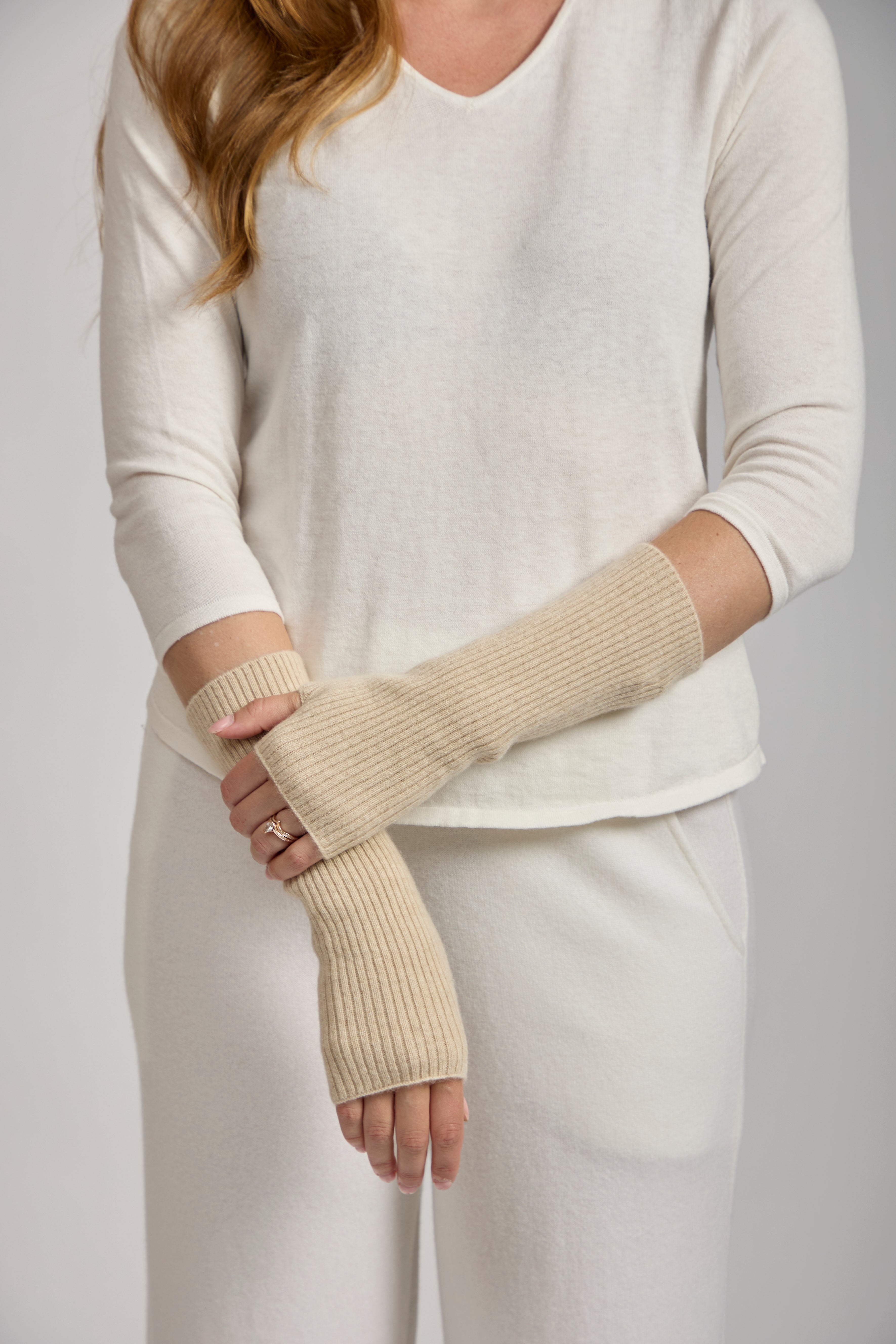 MITAINES-LIGHT BEIGE