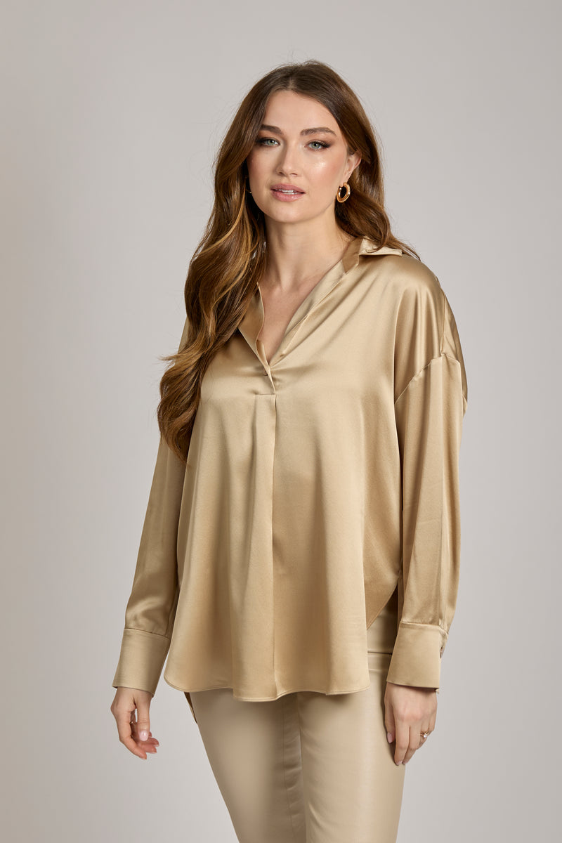 SILK SHIRT - BRINDILLE