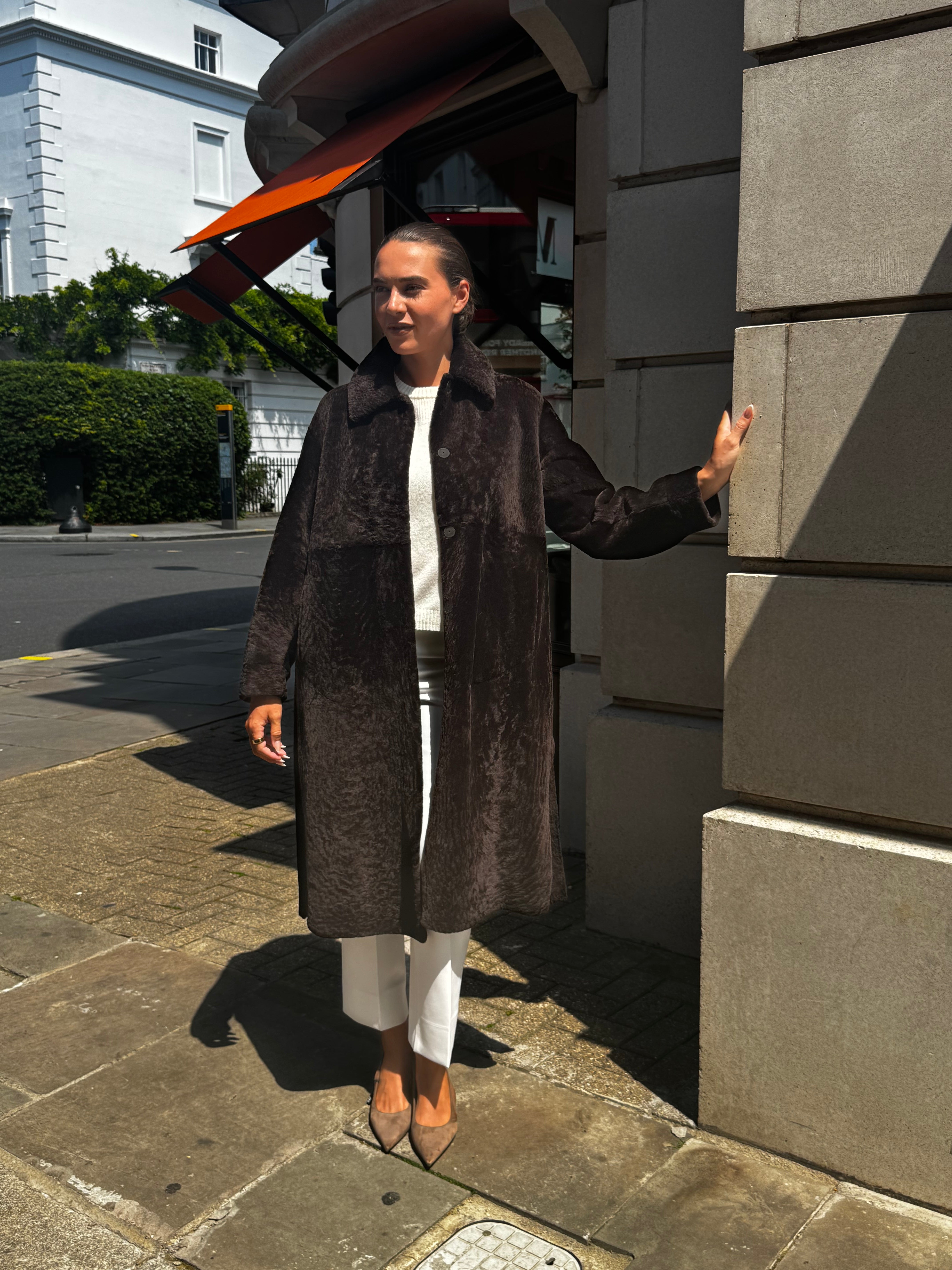SHEARLING COAT-CARRUBA