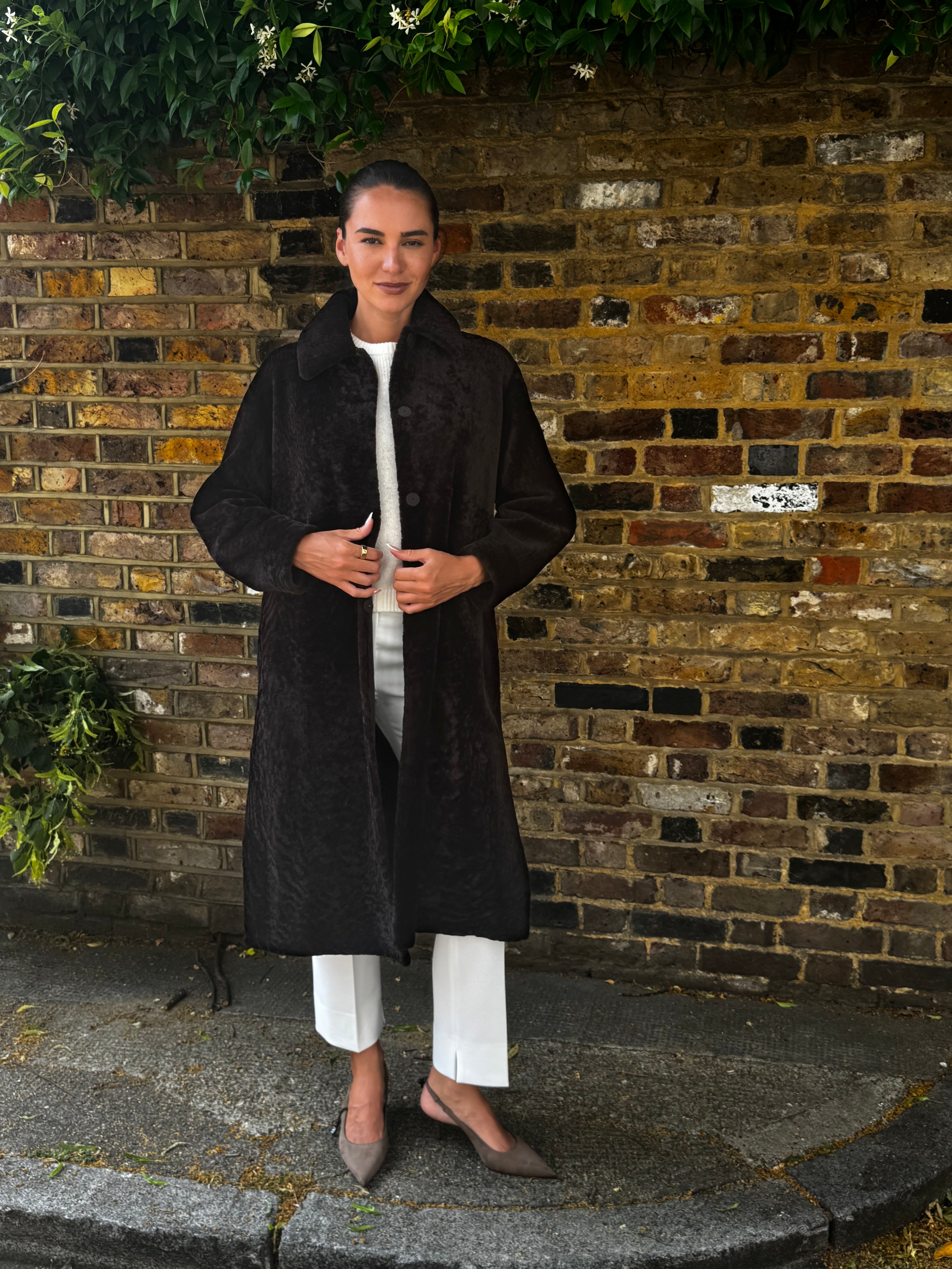 SHEARLING COAT-CARRUBA
