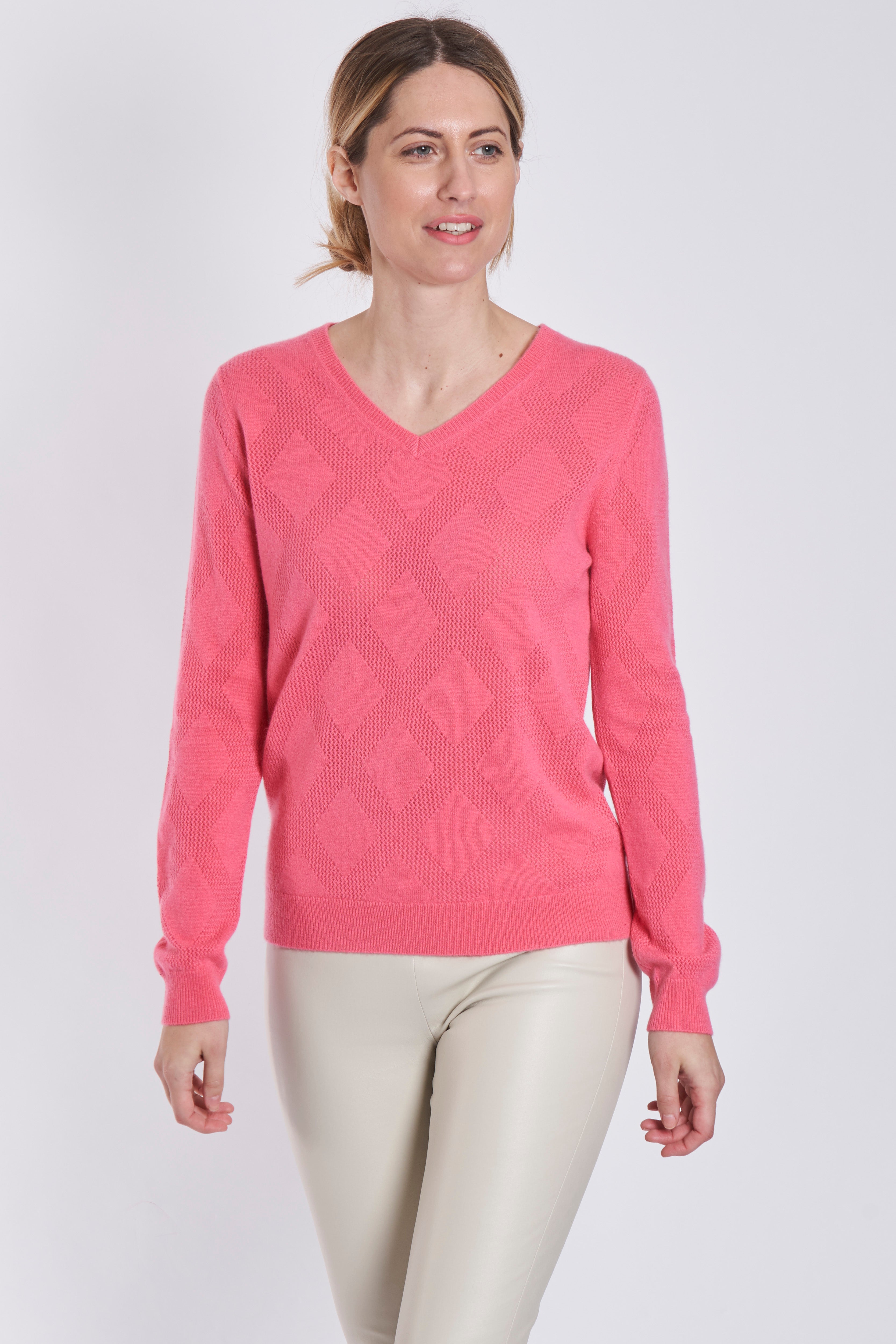 V NECK WITH DETAILS-MALABAR
