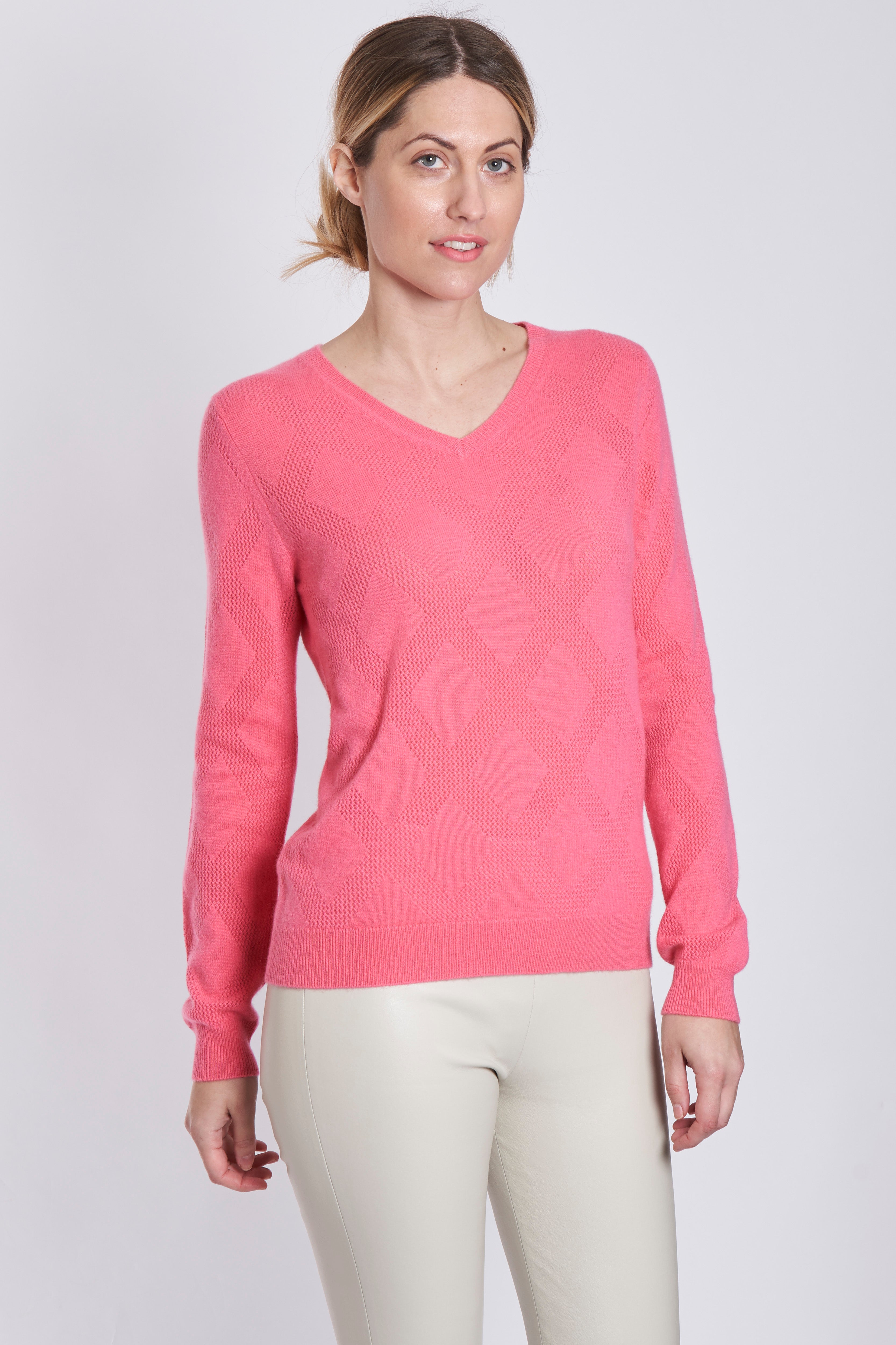 V NECK WITH DETAILS-MALABAR