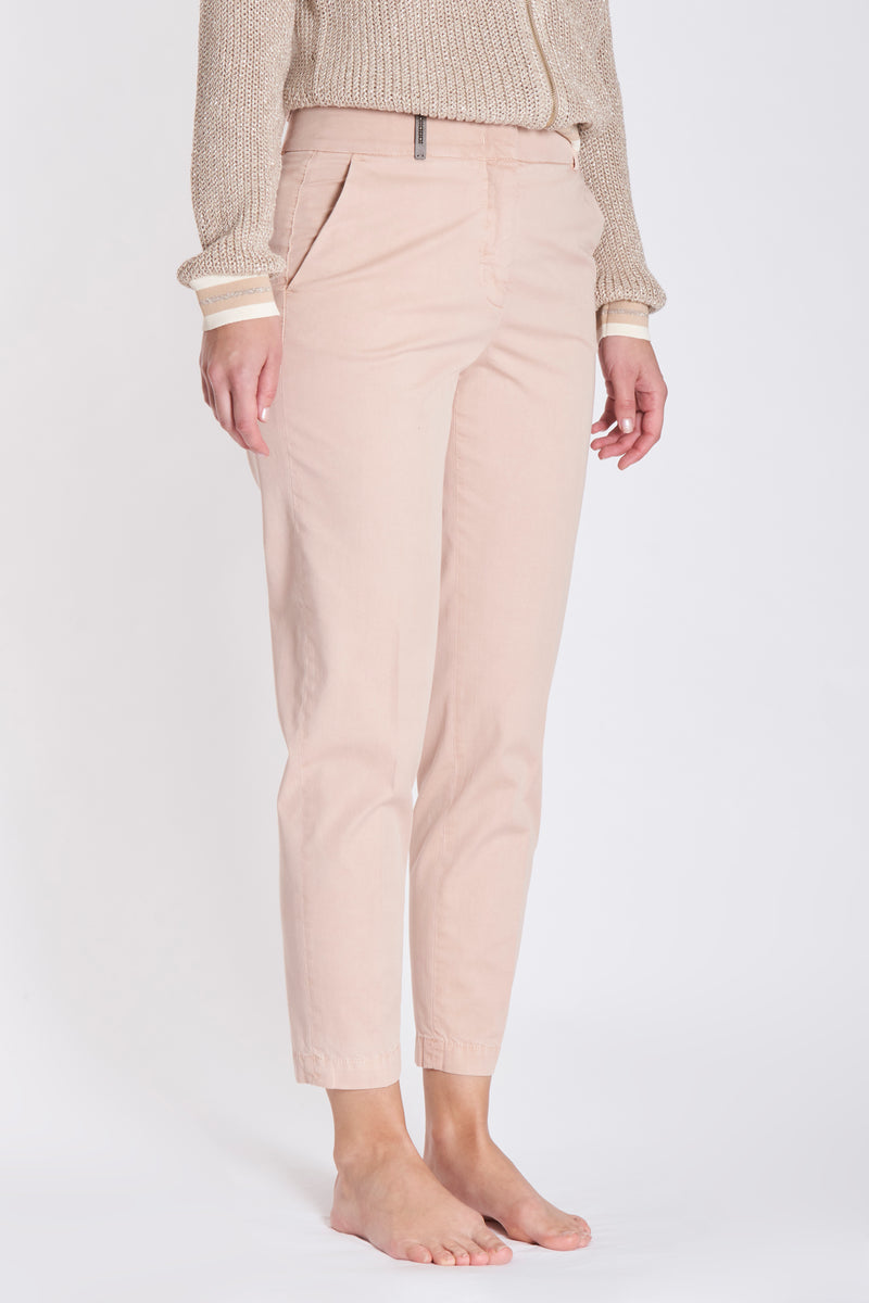 GABARDINE PANT - DESERT ROSE